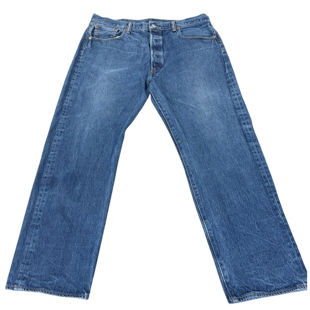 Levi's 501 XX Men's Jeans 40x32 Medium Wash Blue Denim Button Fly Made in Mexico